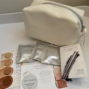 RMS beauty vegan bag with samples